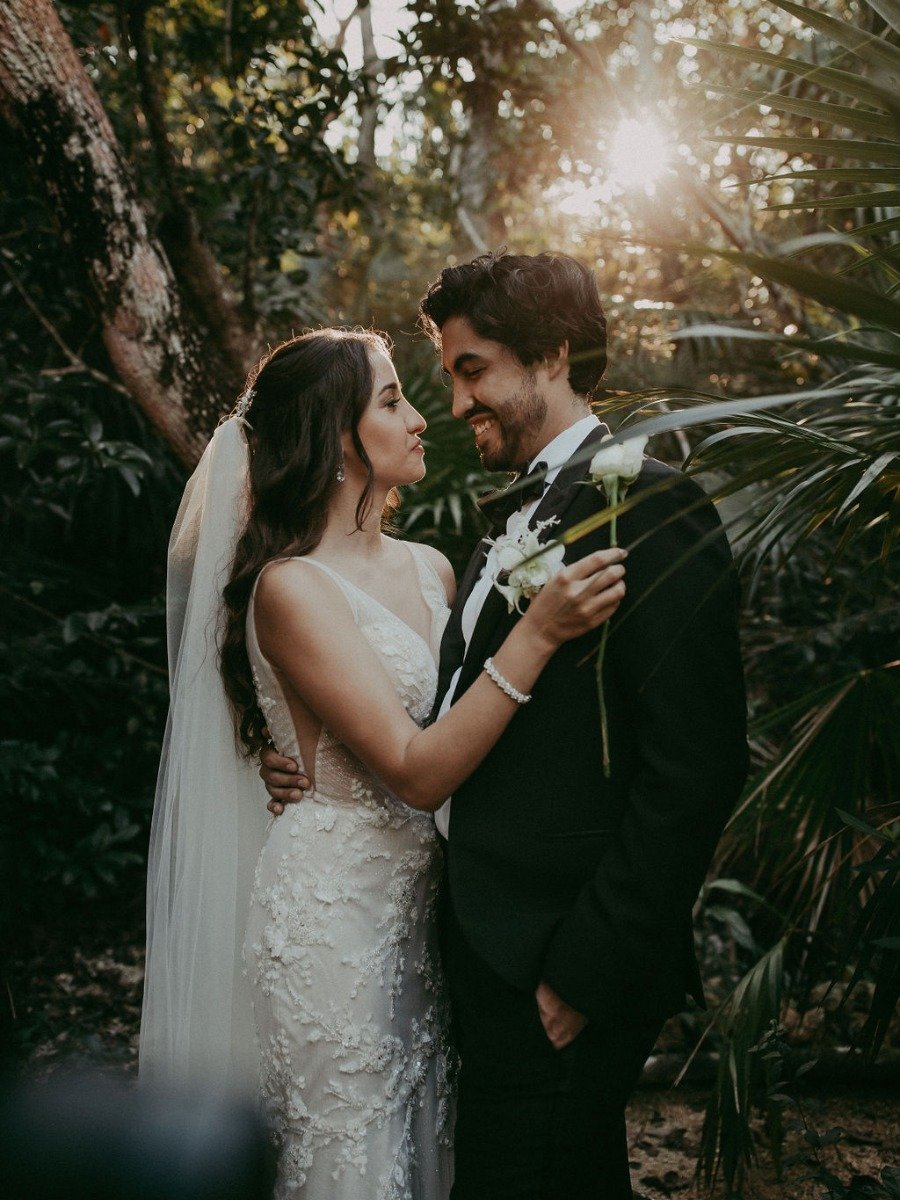 Gorgeous Tulum jungle wedding where every detail was on point