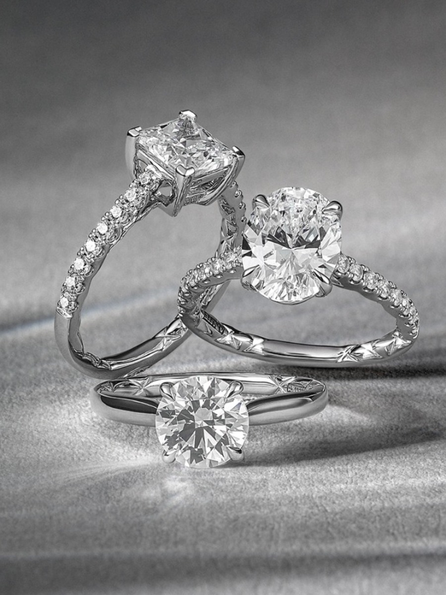 Designer engagement rings for A.JAFFE for every type of bride