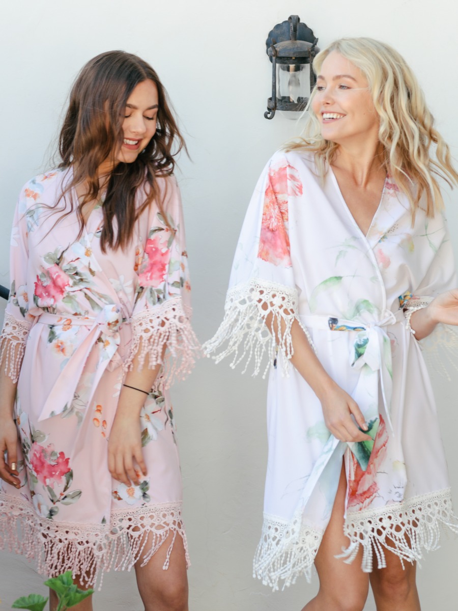 How to Reuse the Robes You’ve Accumulated By Being a Bridesmaid
