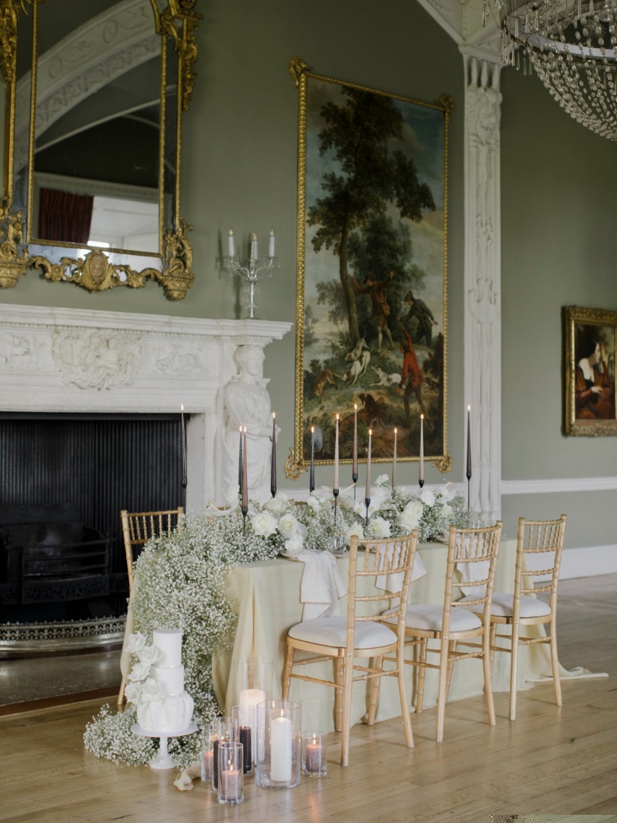 Luxury Destination Wedding Shoot At Luttrellstown Castle in Ireland