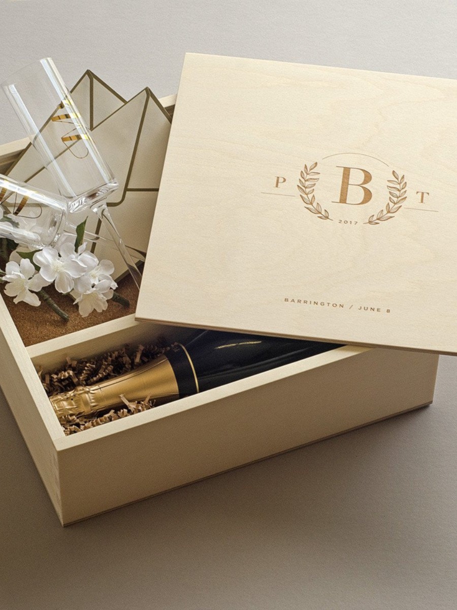 Personalized wedding gifts from Artificer Wood Works + Coupon Code